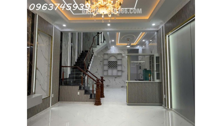 Bán Nhà 3 Tầng Mới, 100m2 (5 X 20m) Thổ Cư, An Phú Thuận An, Sổ Riêng Đã Hoàn Công, Giá 5 Tỷ